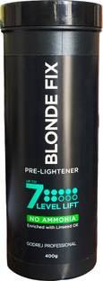 Godrej Professional Blonde Fix Pre-Lightener upto 7 Level Lift|Enriched with Linseed Oil| NO AMMONIA , Black