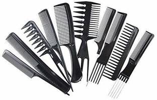 Bestop Set of 10 Professional Hair Cutting & Styling Comb Kit