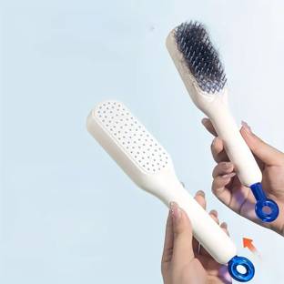 Newvent Hair Comb With One Pull And For All Types Of Hairs (Pack Of 2 )