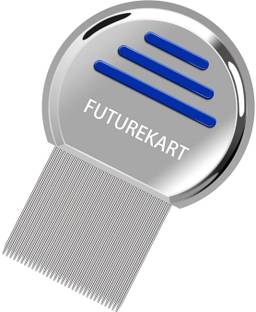 Futurekart Stainless Steel Lice Treatment Comb for Head Lice/Lice Egg Removal Comb