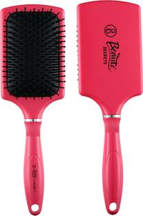 Beaute Secrets Padded Hairbrush Detangles hair, Reduce Breakage, Hair Comb Brush for Styling