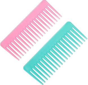 sbwc Large Comb Hair Big Teeth Comb Thick Wide Teeth Hair Comb for All Multicolor (2)