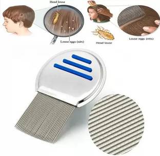 ZIRAK ZRK Stainless Steel Comb for Head Lice,Nit and Egg Removal