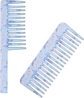 LILY Wide Teeth Shampoo Combs Combo for Women