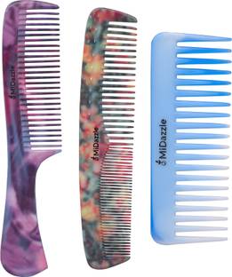 Midazzle Daily Comb - Set of 3 (MIDC00005) - Multicolor
