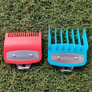 ADITION Professional Premium Cutting Guide 1.5 mm Red & 4.5 mm Teal for WAHL VGR Clipper