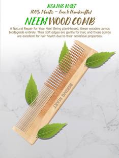 BSKING MART Neem Wooden Comb