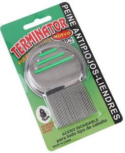 SAIM Lice Comb For Hair Fine Metal Teeth Head Lice Remover Product Nit & Egg Remover