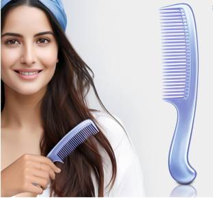 ShilpoKuthi Hand Made Comb With Handle, All Fine Tooth Dressing Comb