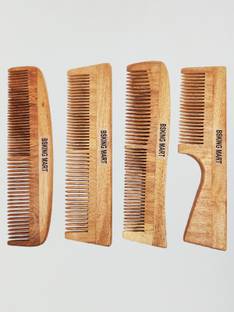 BSKING MART Neem wooden Comb