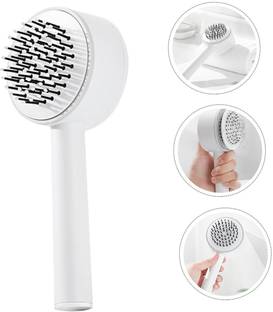 SMB ENTERPRISES Automatic hair remover button press Hair comb brush