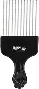 Hair line Professional Afro Comb, Hairdressing Styling Tool,Detangle Wig Braid Picks Lift