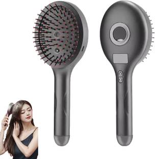 Abhsant LED Vibration Head Massage Brush Scalp Oil Applicator with Water Spray 4 Modes