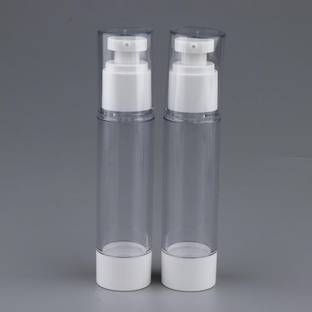 swabs Lightweight Leak Proof and Shockproof Refillable Airless Pump Bottle (pack of 2) 100 ml Spray Bottle