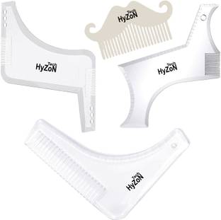 Hyzon Tech Beard Shaper Tool Comb Beard Comb for Men Home & Salon Use Men Beard Accessories