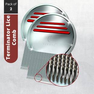 VEENXT Premium Terminator Lice Egg Removal Comb and Nit Comb for Head Lice Treatment