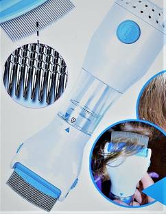 arthasya Electrical Head Lice Comb Eggs Remover Hair V-Comb Vacuums Machine