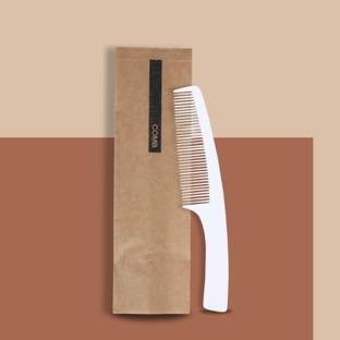 POLISM 100 Disposable hotel white combs wrapped biodegradable in kraft pouch