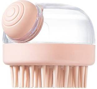 ROCXY Hair Scalp Massager with Silicone Shower Shampoo Brush for Hair Washing & Head