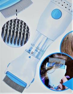 SHARNGA Electrical Head Lice Comb Eggs Remover Hair V-Comb Vacuums Machine