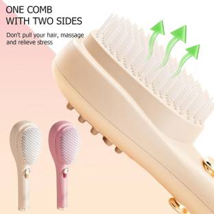 CHEFERYN New Big Size Self Cleaning Hairbrush | Telescopic Self Cleaning Brush