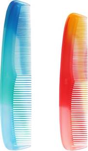 TERATERA Multi colour Printed Hair Comb Set of 3