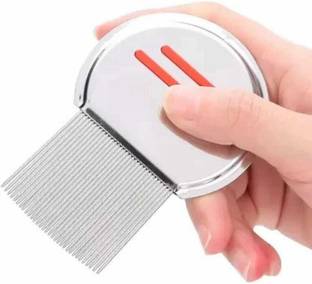 MakeuPia Pack of 1 Random color Professional Reusable Lice comb for Human & Pets