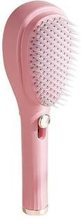Dvn Self-Cleaning Anti-Static Massage Comb, Self Cleaning Hair Brush
