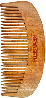 KEYA SETH AROMATHERAPY Schoolers Organic Neem Wood Comb for Baby Kids, Soft, Natural for Hair Growth