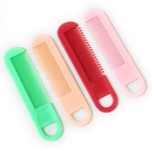 Tifurko New Born Baby Comb Pack of 4 Ideal For Baby Boys & Baby Girls