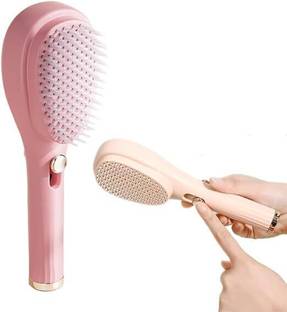 ZIVINI New Big Size Self Cleaning Hairbrush