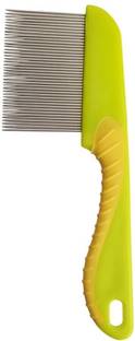 Scheibe Stainless Steel Lice Comb with Plastic Handle (Multicolor)