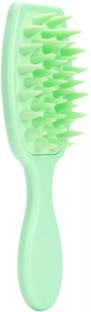 feelhigh Hair Comb Home Use Long Handle Shampoo Brush for Scalp Deep Cleanning