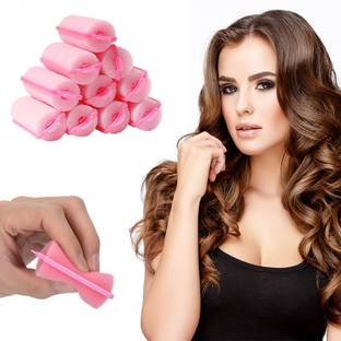 Nyamah sales Sponge Hair Rollers, Foam Hair Roller Sleeping Hair Curlers - 12pc. Hair Curler