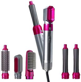 KRITAM 5 IN 1 Hot Air Styler Hair Dryer Comb Multifunctional Styling Hair Straightener Hair Curler