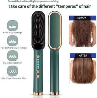 CHG Electric Hair Comb Brush For Women, Girls And Hair Straightening_Z66 Hair Curler
