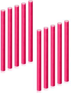 KRYTONE 10 Pcs 0.42x7 Inch Flexible Curling Rods Hair Curlers Set Twist Foam Hair Roller Hair Curler