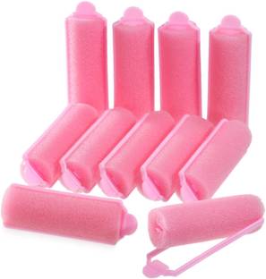 SIYAA 12 Pcs Foam Sponge Hair Rollers 2.76 Inch Small Flexible Sleeping Hair Curlers Hair Curler
