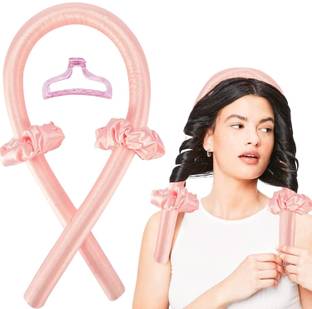 SHOPOGENIX Heatless Hair Curlers for Long Hair Heatless Curling Rod Headband Hair Curler