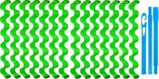 Star Work 14pcs Hair Curlers Spiral Curls Styling Kit No Heat Hair Curlers,Heatless Spiral Hair Curler