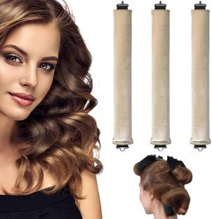 ORTIZA Heatless Hair Curler, Overnight Heatless Curls Blowout Rods for All Hair Types Hair Curler