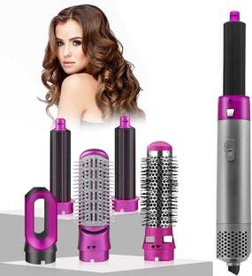 mahostav Hair Dryer & Volumizer Hair Straightener Rotating Hair Brush Styler Hair Curler