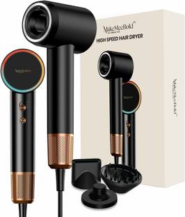 MakeMeeBold fuser & Concentrator | Cool Air Setting | Lightweight & Quiet Air Dryer for Hair Hair Dryer