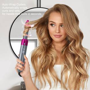 nilkanth creation hub 5 in 1 Multifunctional Hair Dryer Styling Tool, Multi-Head Hot Air Comb Styler Hair Dryer