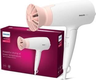 PHILIPS Hair Dryer - Powerful Drying with Less Heat Thermo- Protect Technology Hair Dryer