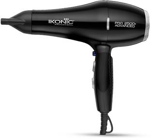 Ikonic Professional High-performance 23000 RPM AC Motor with Multiple speed settings 2500+ Advanced Hair Dryer