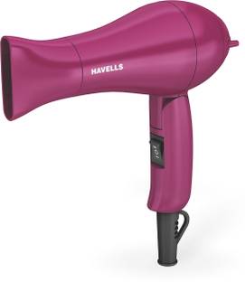 HAVELLS HD1810 1000W Foldable Hair Dryer, 2Heat Settings, Heat Balance Technology Hair Dryer