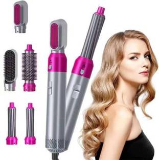 PocketShop 5 in 1 Hot Air Styler hair straightener,Dryer Comb Multifunctional Styling Tool Hair Dryer