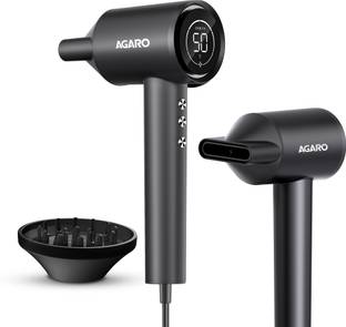 AGARO HD3240 Hair Dryer, Brushless Motor, 3 Speed & 4 temperature settings, Hair Dryer