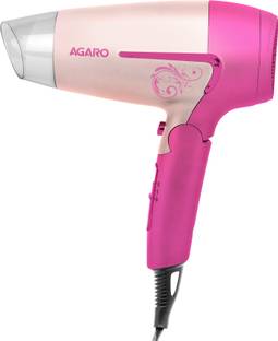 AGARO HD1179 Hair Dryer, 1600W, 2 Speed & 3 Heat Settings Hair Dryer